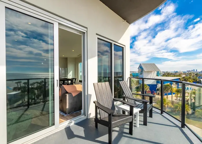 Spacious 4 Bedroom Beachfront, Luxury Next To The Hangout- Gp 301 * Gulf Shores